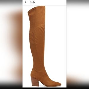 Marc Fisher LTD Cathi OTK Boot Narrow Calf